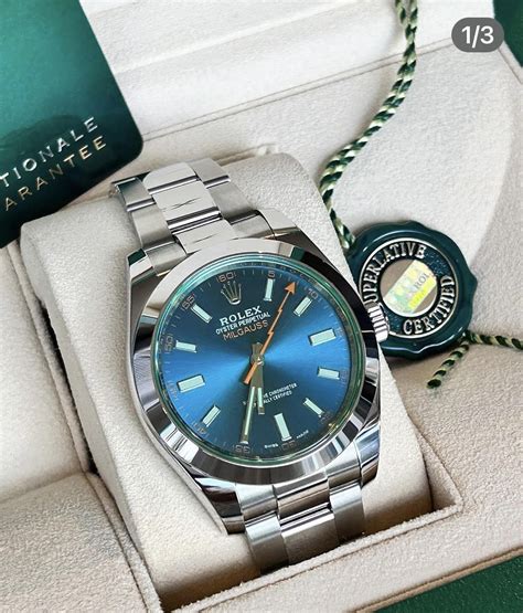 milgauss z blue discontinued.